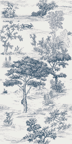 Керамогранит MIRAGE Бумага / PAPIER 60x120 Maison Blue