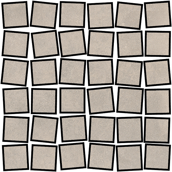 Мозаика MIRAGE Реконкрет / RECONCRETE 30x30 RO 03 Mosaico 36T Irregular SP