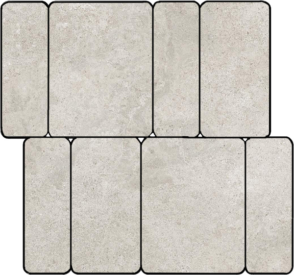 Керамогранит MIRAGE Рестоун / RESTONE 38x40 RS01 Soap SP